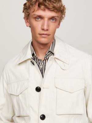 Utility Field Jacket White Tommy Hilfiger