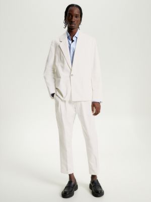 Pique Oversized Blazer | White | Tommy Hilfiger