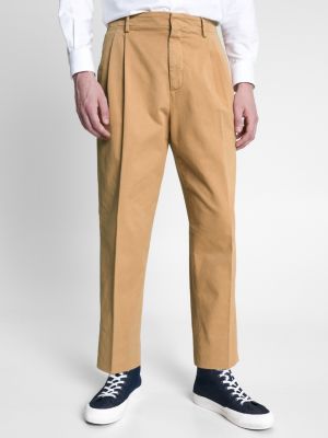 schuur voetstuk Kosmisch Garment-dyed twill pantalon | KHAKI | Tommy Hilfiger