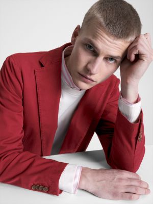 Tommy hilfiger store red suit