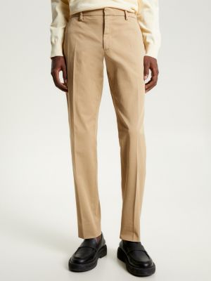 Tommy hilfiger men's tailored fit hot sale chino pants