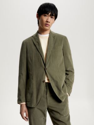 Essential | Jacket Bomber Hilfiger Green Padded Tommy | Relaxed