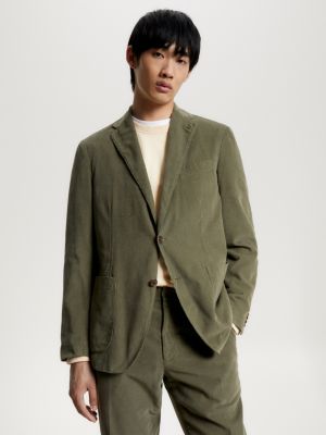 Essential Relaxed Padded Bomber Jacket | Green | Tommy Hilfiger