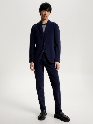 Blue tommy hilfiger clearance suit