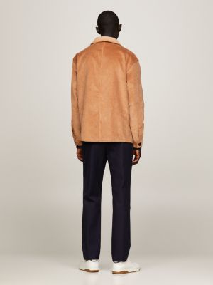 Tommy hilfiger hot sale suede jacket