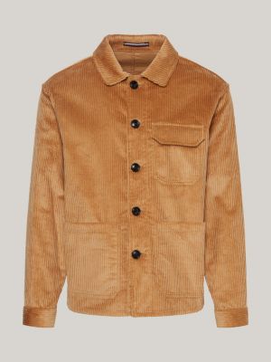 Tommy hilfiger deals brown corduroy jacket