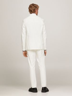 Mens white clearance slim fit blazer