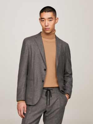 Tommy hilfiger light grey hot sale suit