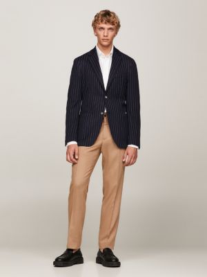 tommy hilfiger pinstripe blazer
