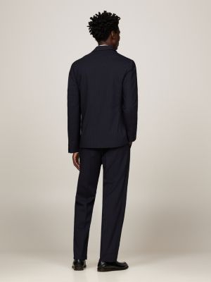 Unstrukturiertes Regular Fit Sakko | Blau | Tommy Hilfiger