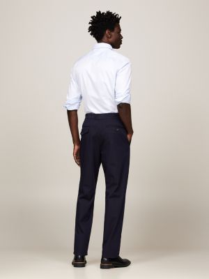 Regular Fit Jersey-Hose mit verstellbarem Bund | Blau | Tommy Hilfiger