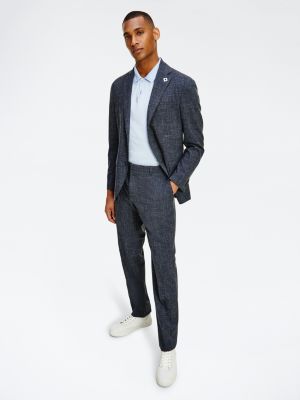 Tommy x Lardini Regular Fit Suit | BLUE 