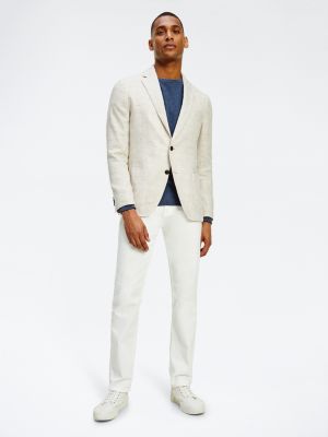 tommy hilfiger white blazer