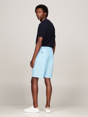 Leichtgewichtige Shorts mit Bügelfalten | Blau | Tommy Hilfiger