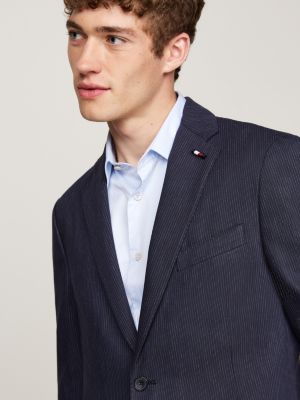 Micro Pinstripe Single Breasted Two-Piece Suit suits tailored