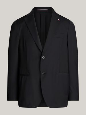 Slim Fit Unconstructed Two-Piece Suit | Black | Tommy Hilfiger