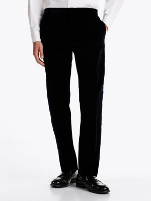 blue th x festive velvet slim fit tuxedo for men tommy hilfiger