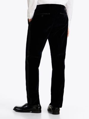 blue th x festive velvet slim fit tuxedo for men tommy hilfiger