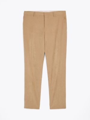 costume 2 pièces évacuant l'humidité beige pour hommes tommy hilfiger