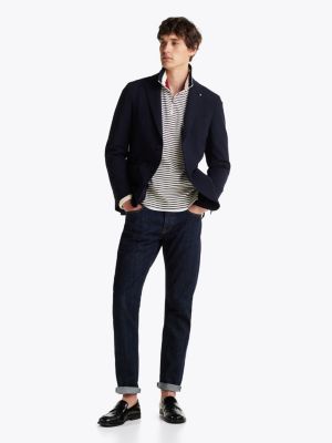 blue all-weather jacket for men tommy hilfiger