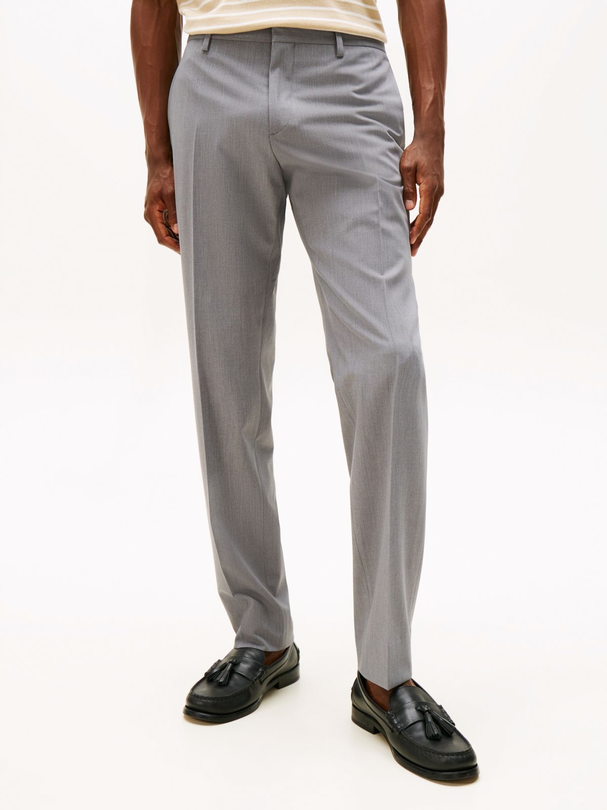 Twill Suit With Wool — Grey