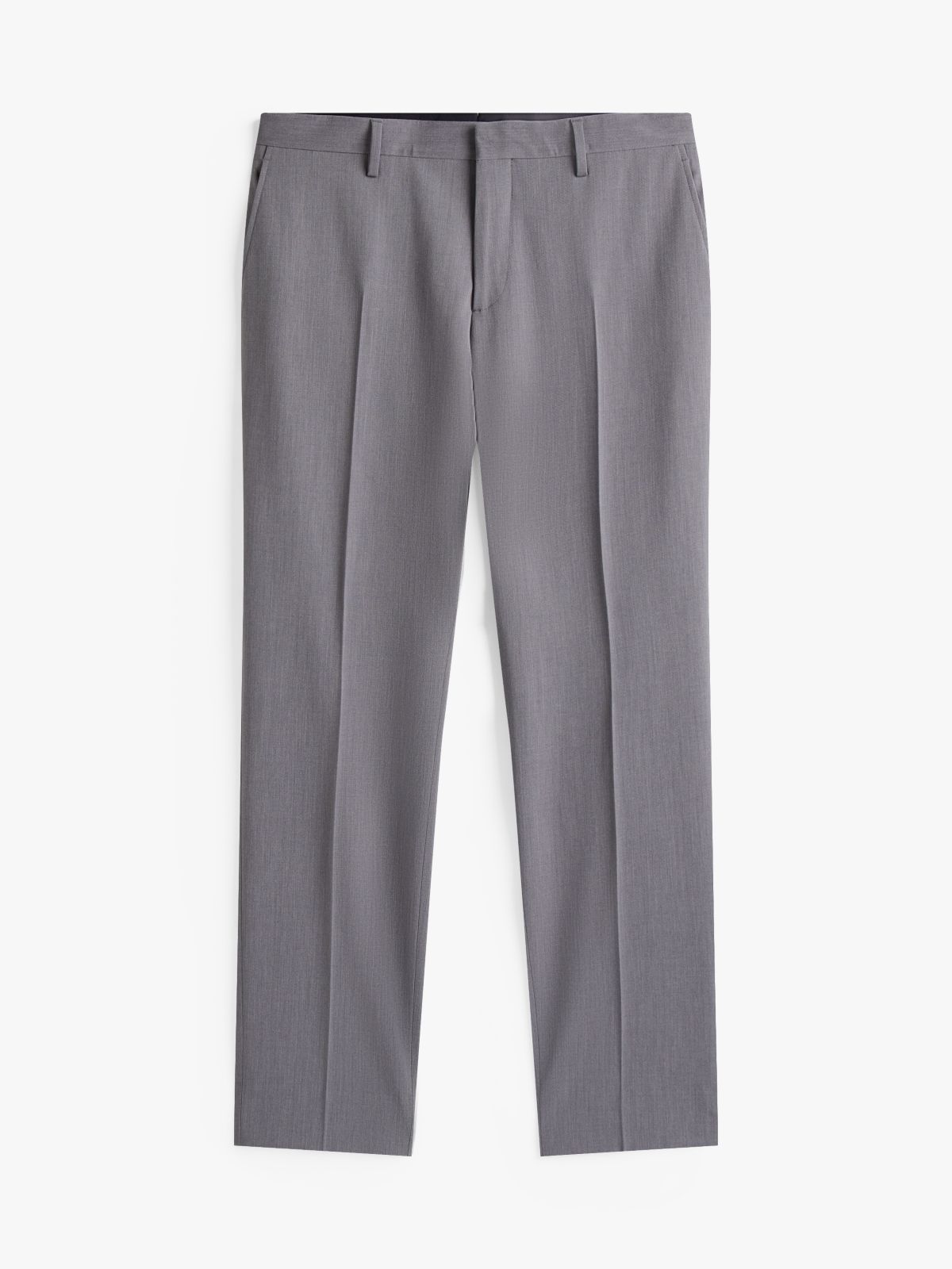 Twill Suit With Wool — Grey