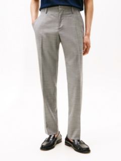 Textured Single Breasted Suit — Grey 3