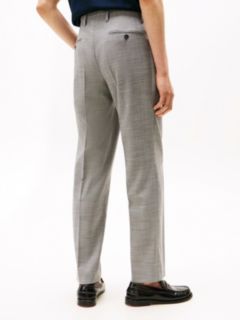 Textured Single Breasted Suit — Grey 5