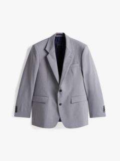 Twill Single Breasted Blazer With Wool — Grey 5
