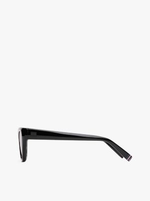 black cat eye sunglasses for women tommy hilfiger