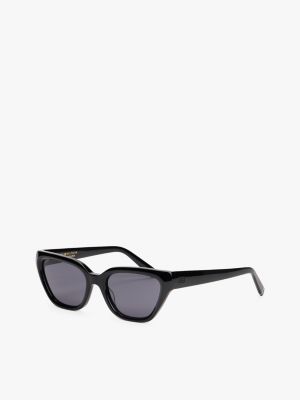 black the sofia capsule zonnebril met cat-eye montuur voor dames - tommy hilfiger