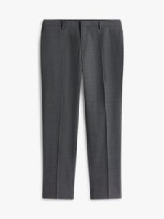 Textured Wool Blend Suit — Grey 8