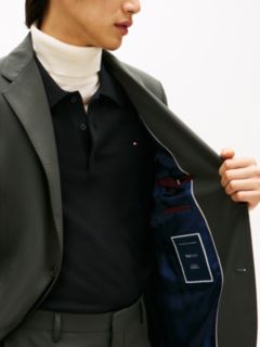 Technical Twill Regular Fit Blazer — Green 2