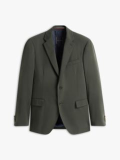 Technical Twill Regular Fit Blazer — Green 6