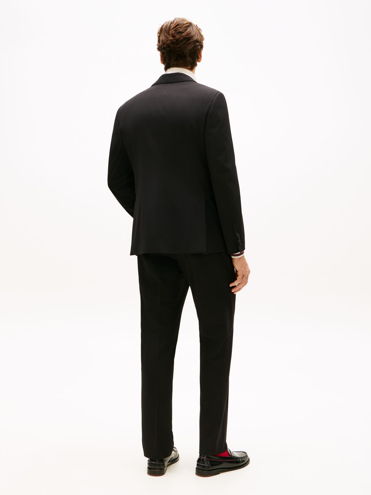 Technical Twill Regular Fit Blazer — Black