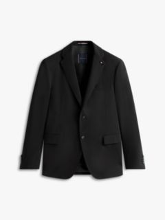 Technical Twill Regular Fit Blazer — Black 6
