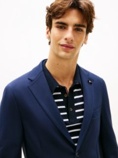 Jersey Regular Fit Blazer — Blue 2