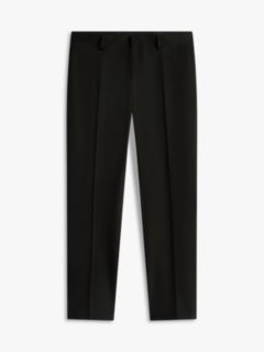 Technical Twill Trousers With Wool — Black 5