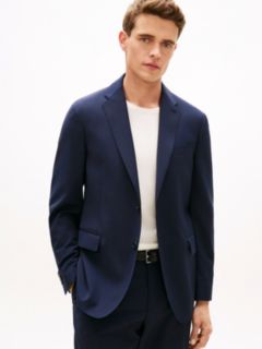 Regular Fit Wool Blend Suit — Blue 2