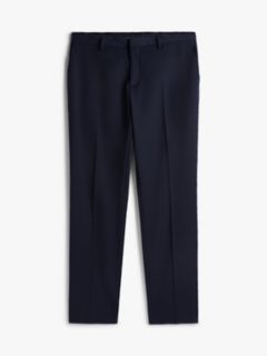 Regular Fit Wool Blend Suit — Blue 8