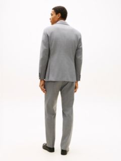 Regular Fit Wool Blend Suit — Grey 6
