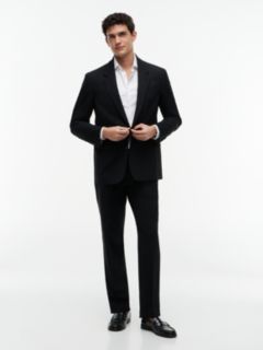 Tech Regular Fit Wool Blend Blazer — Black 2