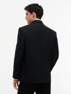 Tech Regular Fit Wool Blend Blazer — Black 6