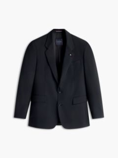 Tech Regular Fit Wool Blend Blazer — Black 7