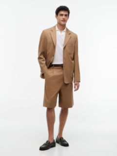 TH Flex Regular Fit Single Breasted Blazer — Brown 2
