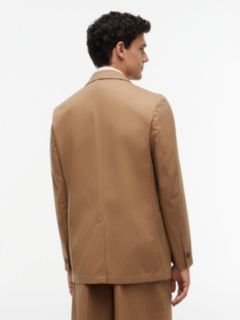 TH Flex Regular Fit Single Breasted Blazer — Brown 6
