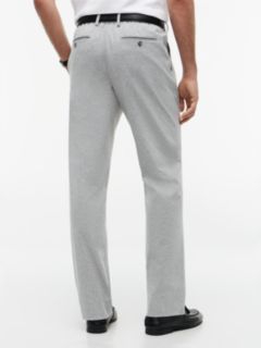 Elasticated Waist Jersey Trousers — Grey 4