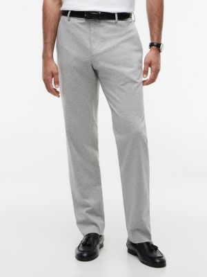 pantaloni in jersey con elastico in vita denim da uomini tommy hilfiger