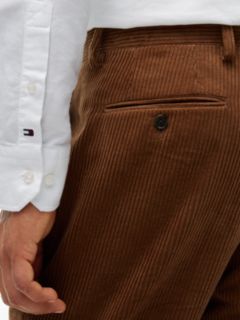 Corduroy Regular Trousers — Beige 3