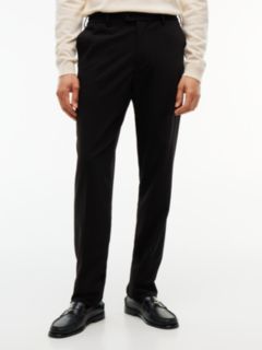 Tech Twill Trousers With Wool — Black 1